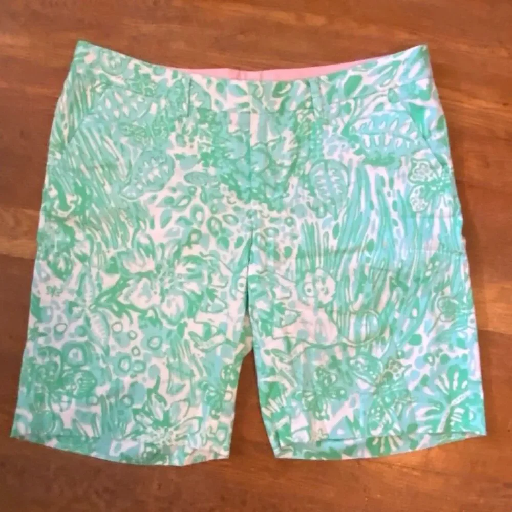 Lilly Pulitzer Cotton Avenue Short Women Size 8